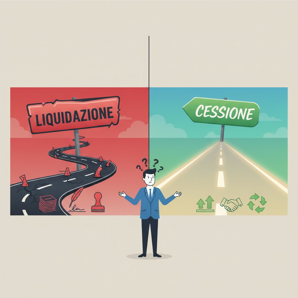 Liquidazione di una SRL o cessione